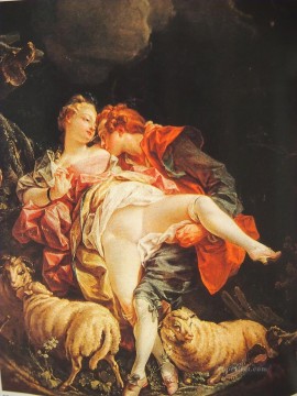 pastoral erotica Francois Boucher Classic nude Oil Paintings